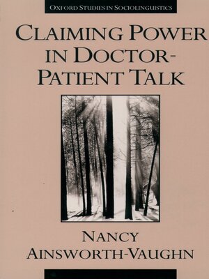 cover image of Claiming Power in Doctor-Patient Talk